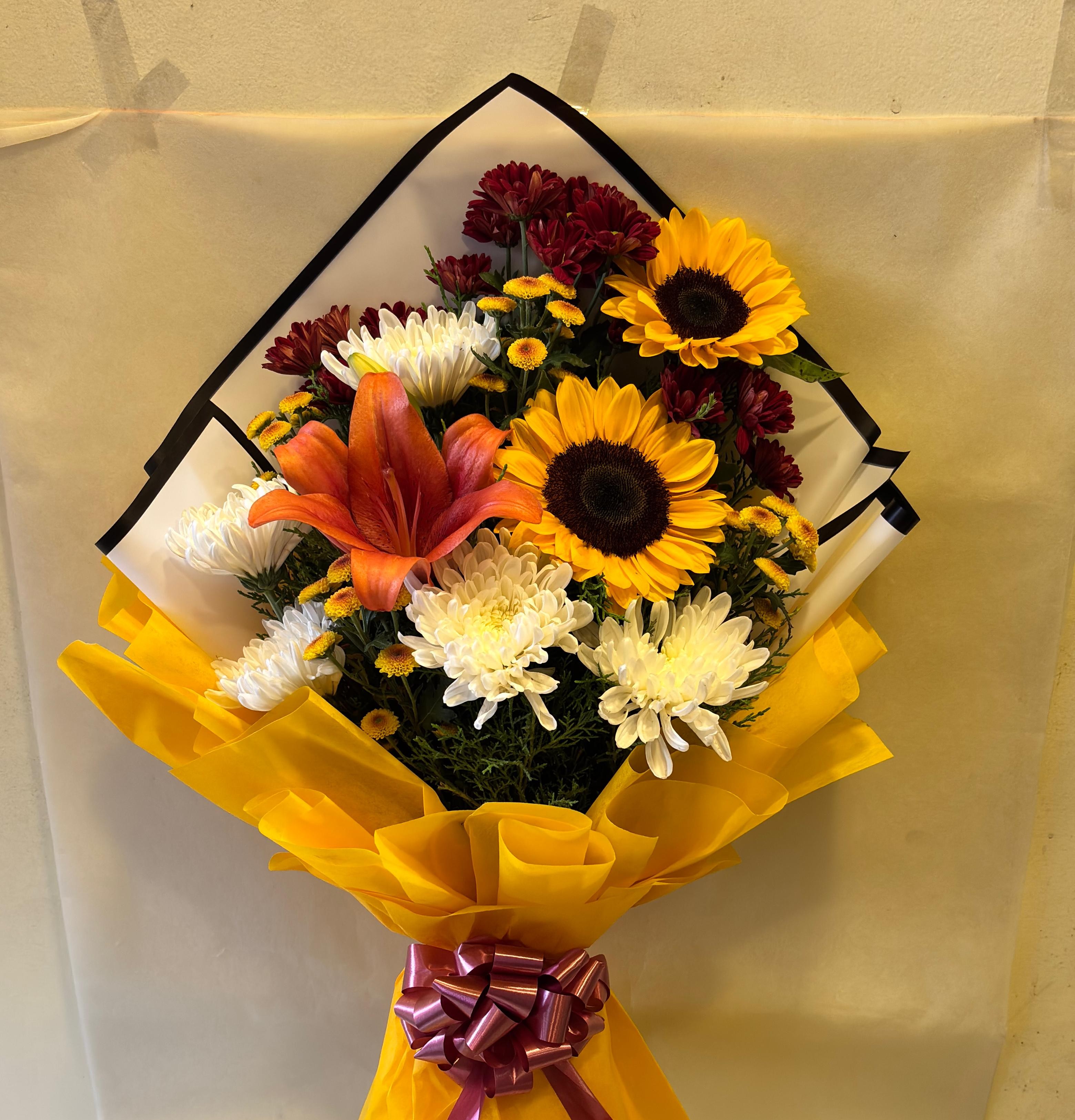 Golden Sunflower Medley